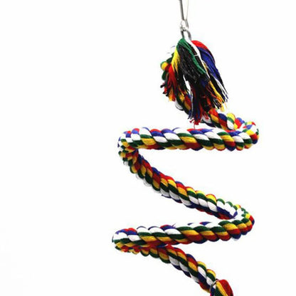 Braided Budgie Chew Bird Cage Cockatiel Toy