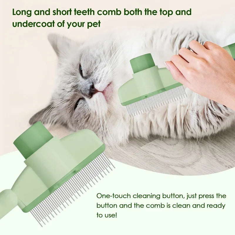Cat Hair Grooming And Care Comb