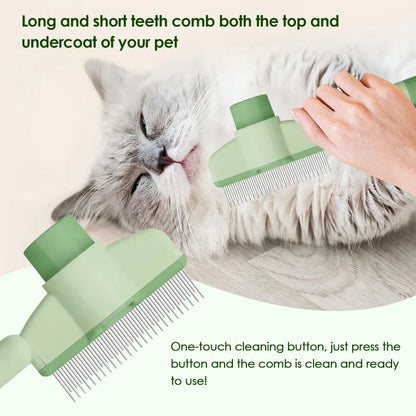Cat Hair Grooming And Care Comb