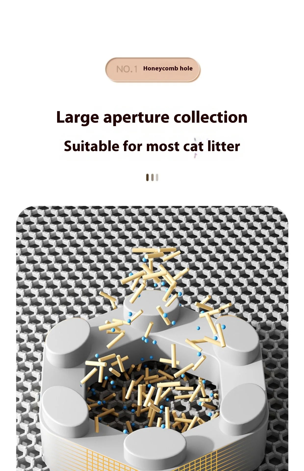 Cat Litter Mat 2-Layer Design
