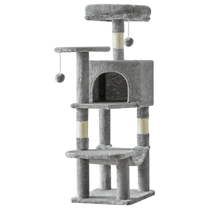 44 Inch Tall Cat Tree Tower for Multiple Cats