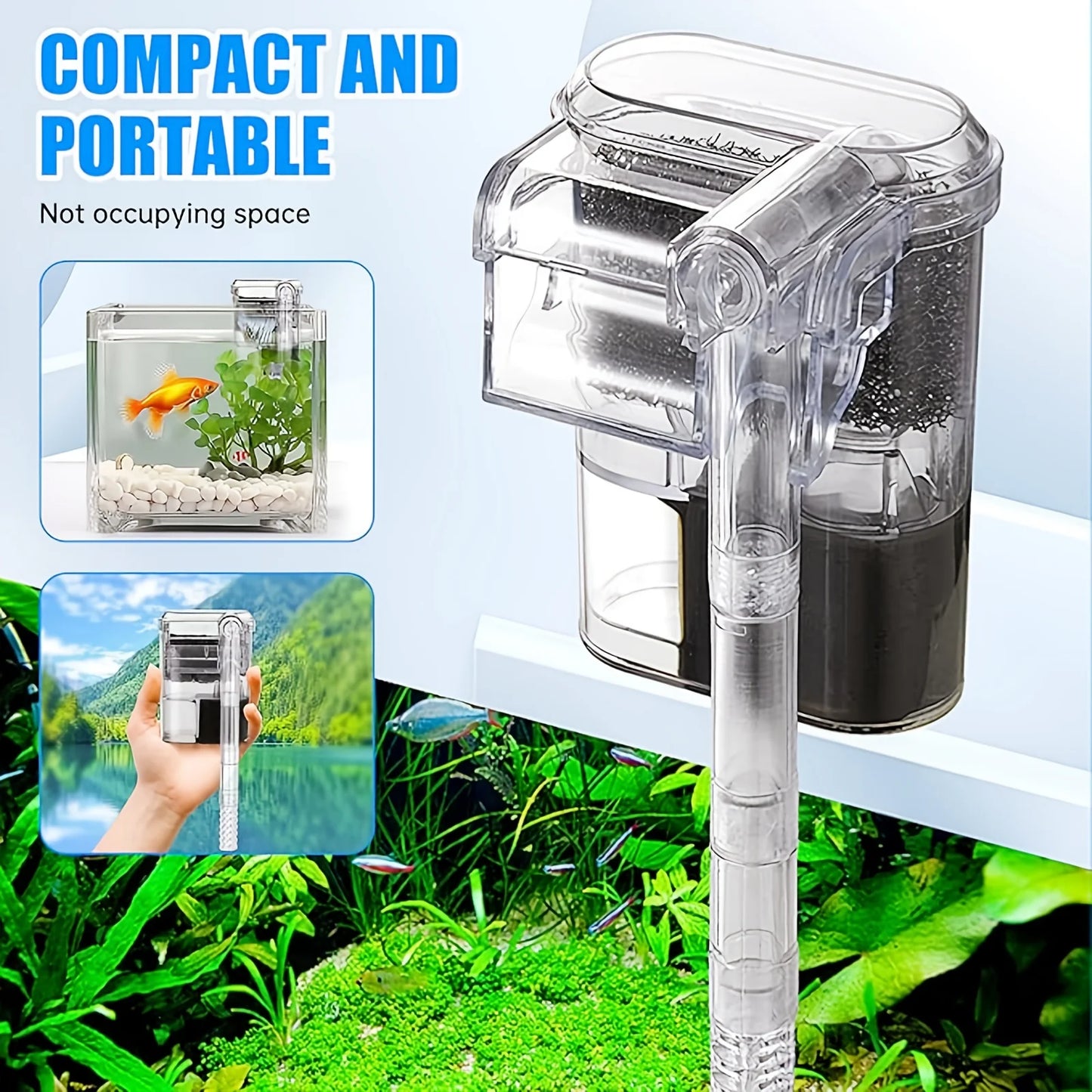 New Aquarium Hanging Filter