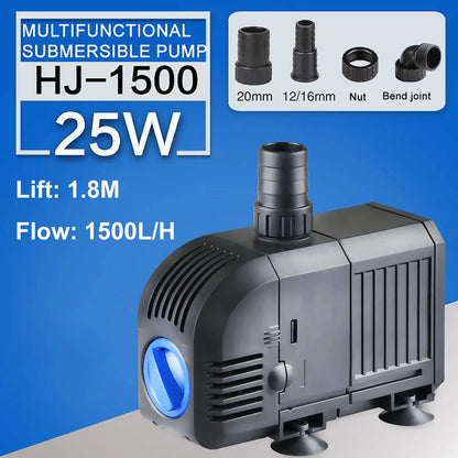 Intelligent Fish Pond Aquarium Water Pump