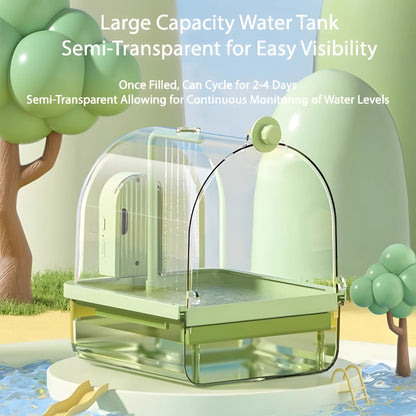 Electric Sensing Water Recycling Bird Bath