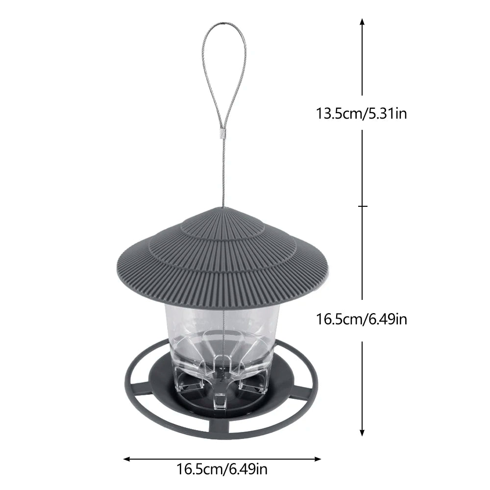 Outdoor Hanging Automatic Bird Feeder