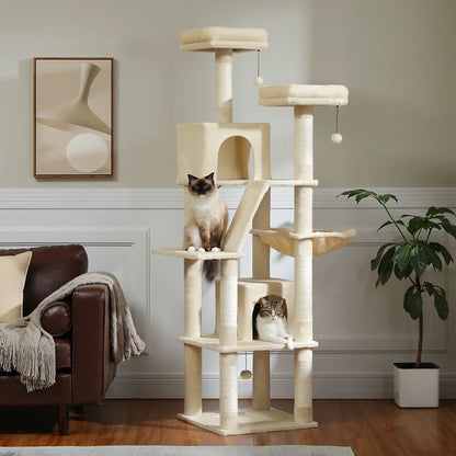 Large Cat Tree for Indoor Tall Tower