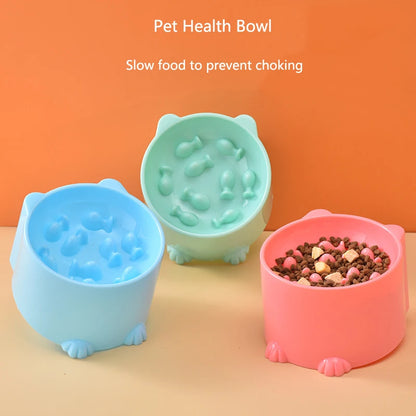 High Foot Anti Choking Bowl