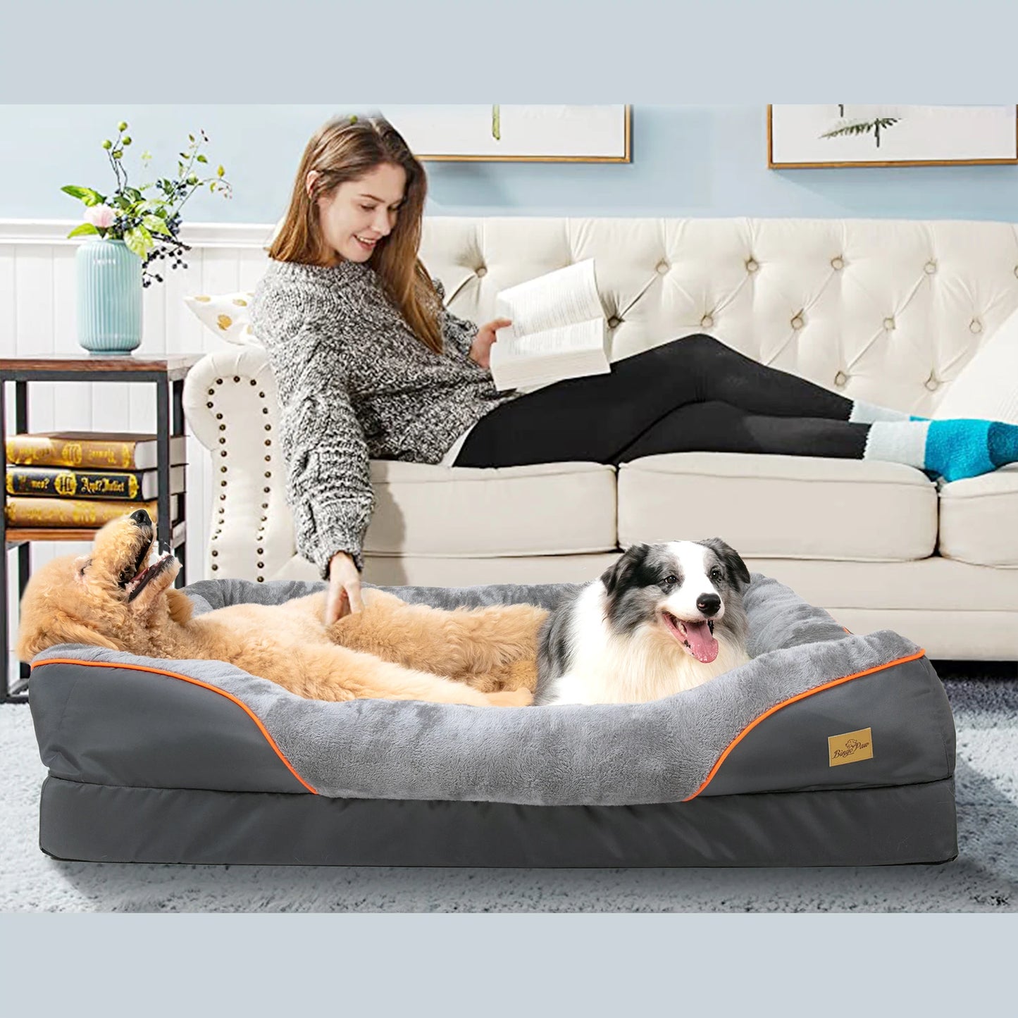 Large Dog Bed Soft