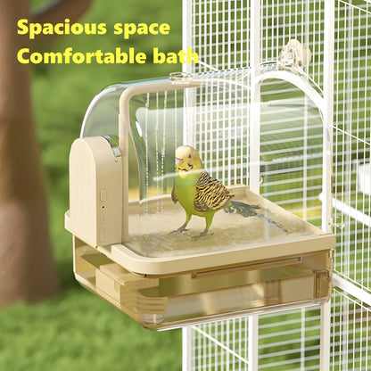 Electric Sensing Water Recycling Bird Bath