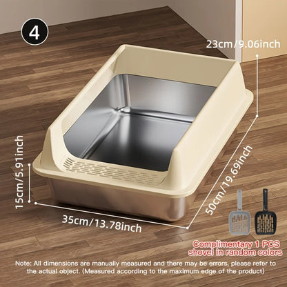 Stainless Steel Litter Box