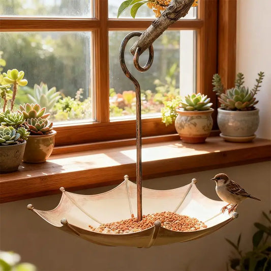 Heavy Duty Iron Hanging Bird Feeder