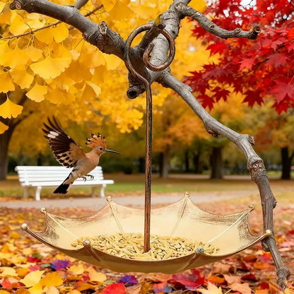 Heavy Duty Iron Hanging Bird Feeder