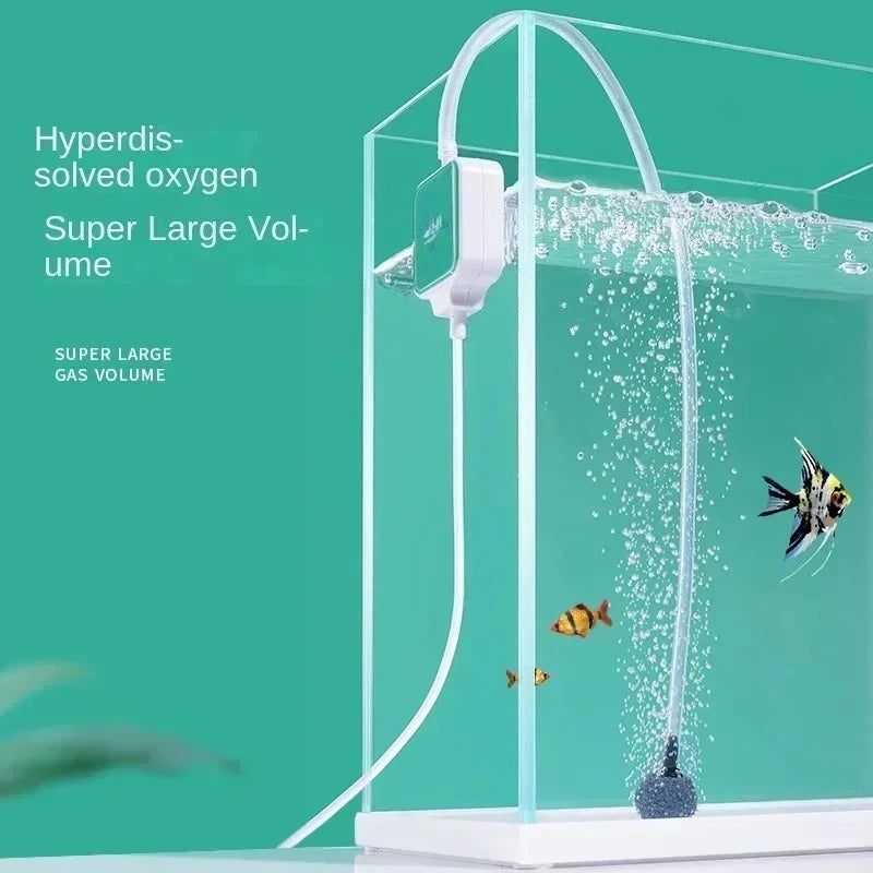 Fish tank aquarium oxygen pump