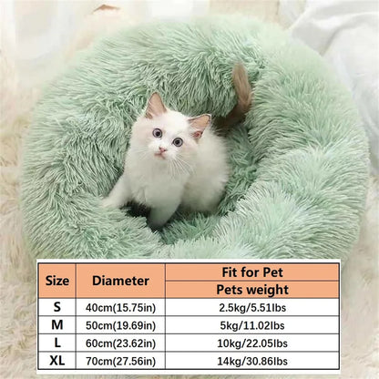 Plush Warm Faux Fur Calm Bed