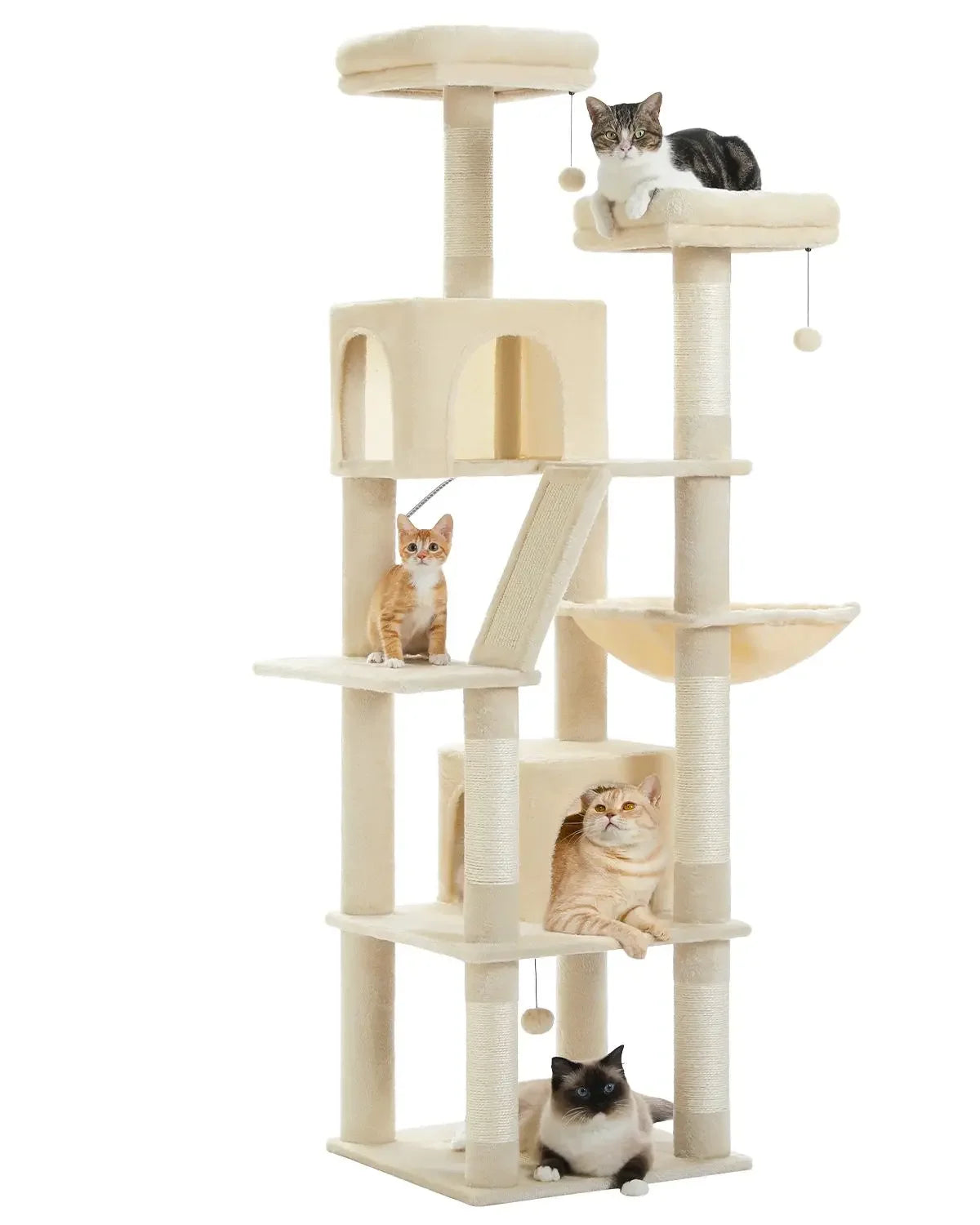 Large Cat Tree for Indoor Tall Tower