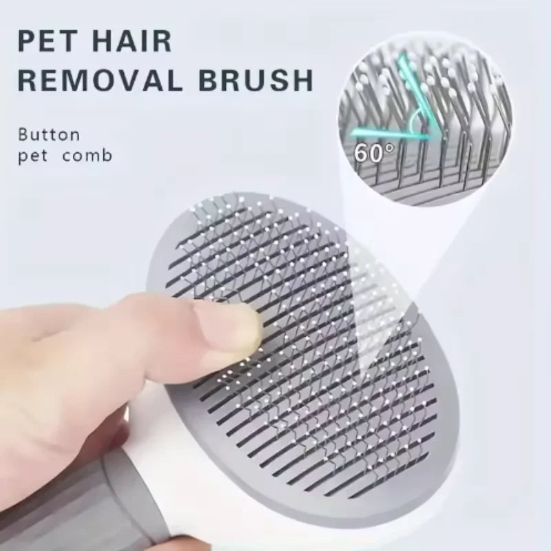 Cat Comb Self Cleaning Hair Remover