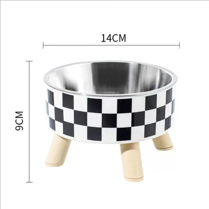 Stainless Steel Elevated Pet Bowls