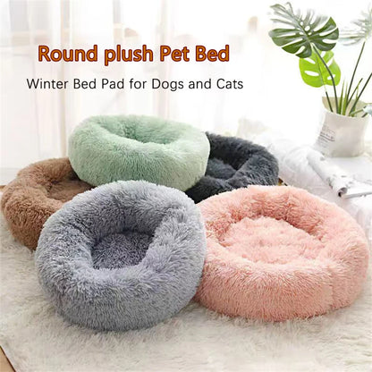 Plush Warm Faux Fur Calm Bed