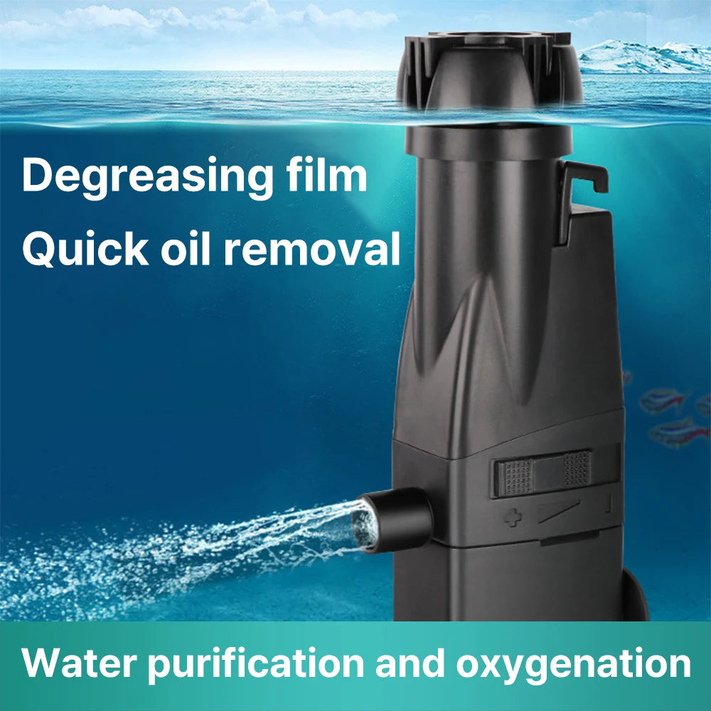 Aquarium Surface Oil Separation Filter