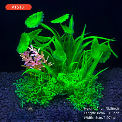 Simulation Plant Aquarium Artificial DIY
