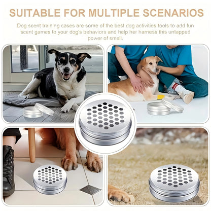 Dog training smell box