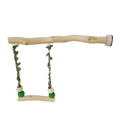 Wood Parrot Stand Pole