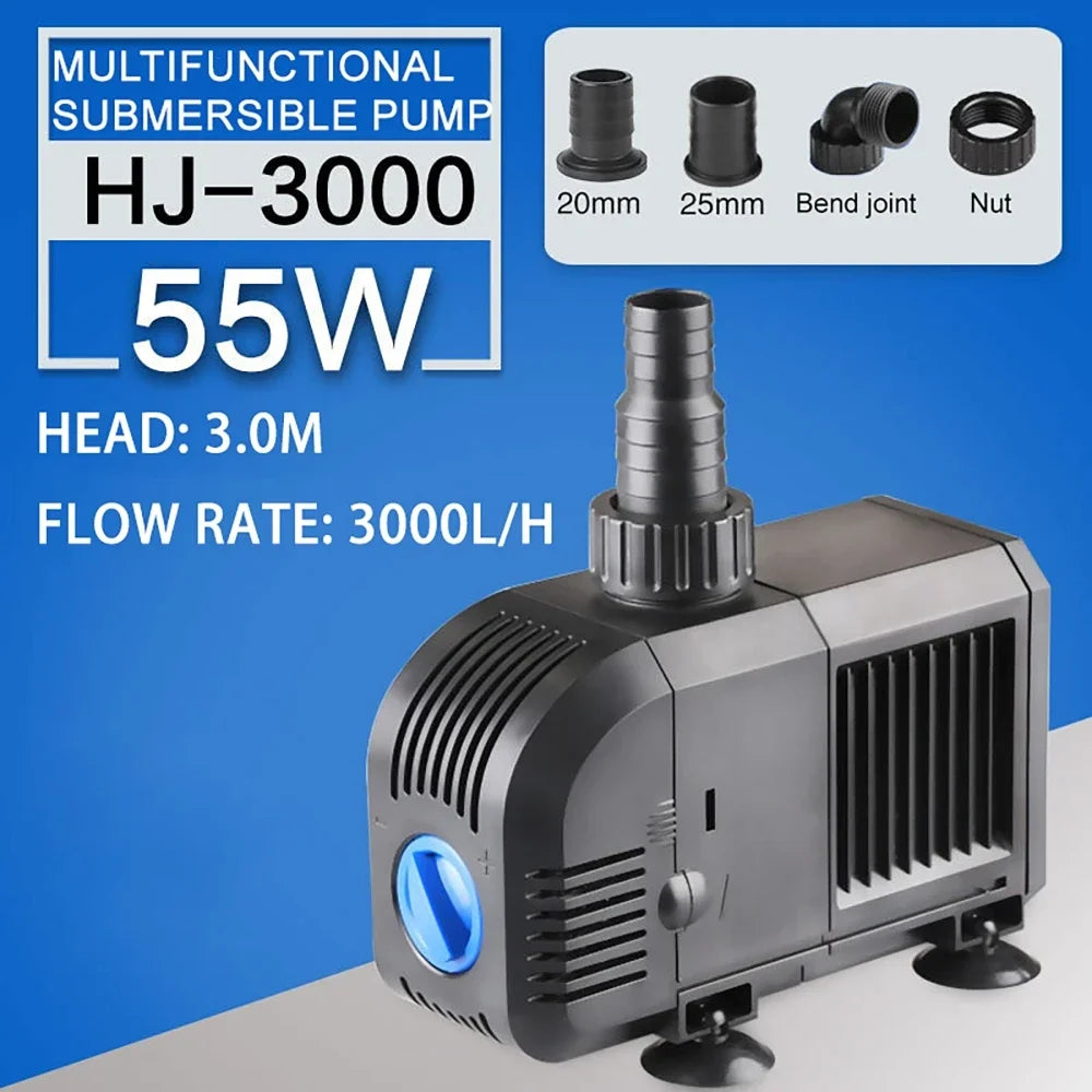 Intelligent Fish Pond Aquarium Water Pump