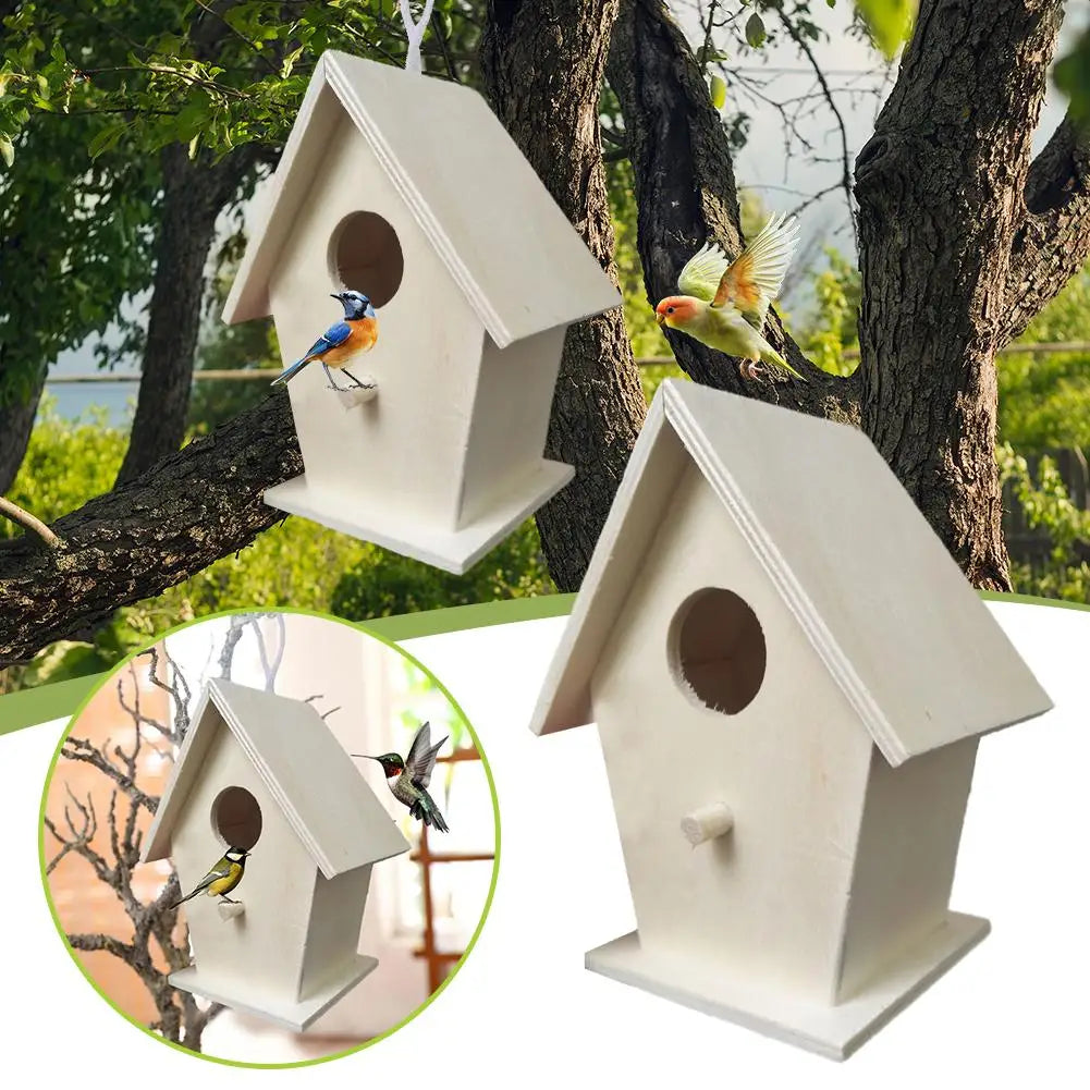 New Creative Wooden Bird Nest