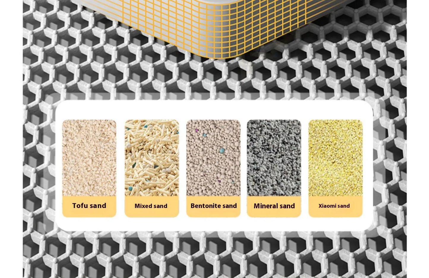 Cat Litter Mat 2-Layer Design