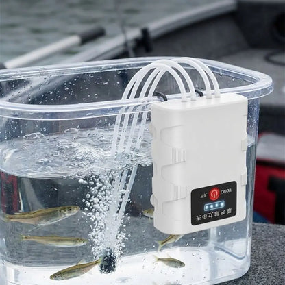 USB Rechargeable Aquarium Oxygen Pump