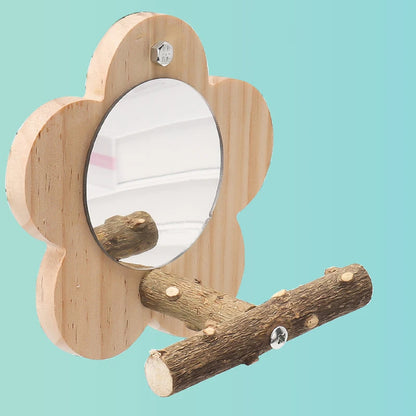 Wooden Bird Perch