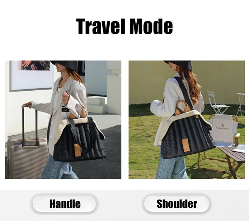 Windproof Warm Carrier Bag