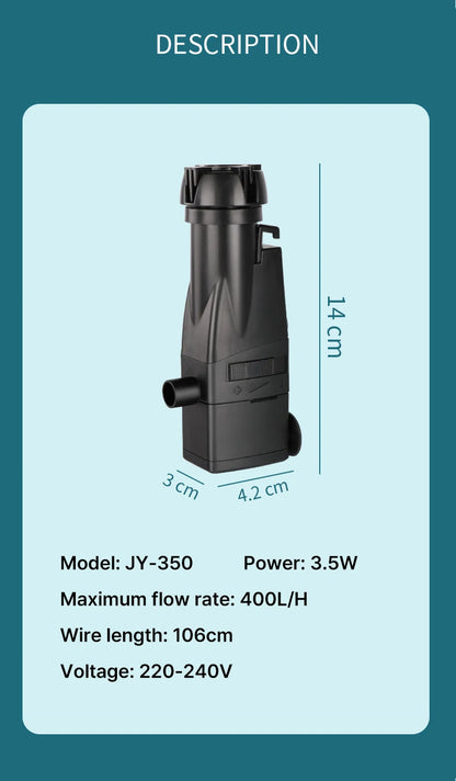 Aquarium Surface Oil Separation Filter