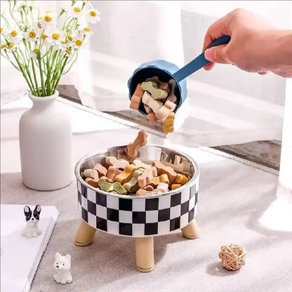 Stainless Steel Elevated Pet Bowls