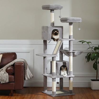 Large Cat Tree for Indoor Tall Tower