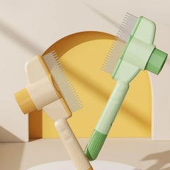 Massage Combs Dog Grooming Brushes Tool Pet Supplies Dog Comb Pet Hair Remover One Button Dogs Brush Cat Brush