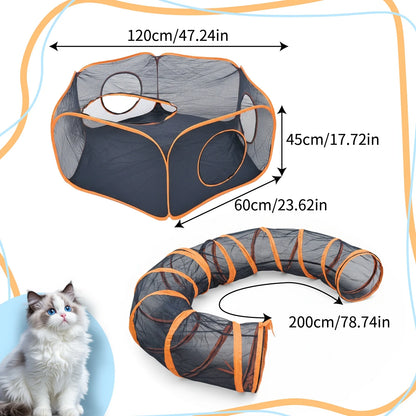 Large Portable Folding Pet Tent
