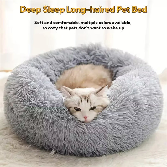 Plush Warm Faux Fur Calm Bed