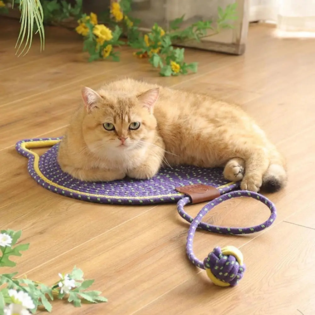 Cotton Rope Cat Scratcher Board