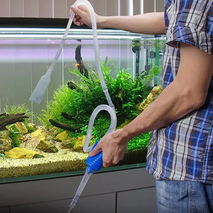 Aquarium Siphon Fish Tank Syphon Vacuum