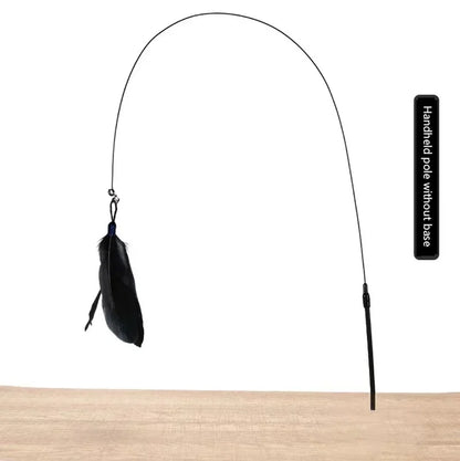 Suction Cup Cat Teasing Stick Cat Toy
