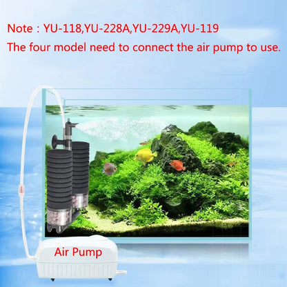 Black Aquarium Filter for Aquarium