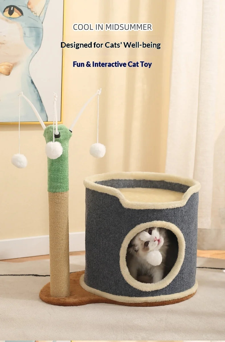 Multi Level Winter Warm Cat Tree