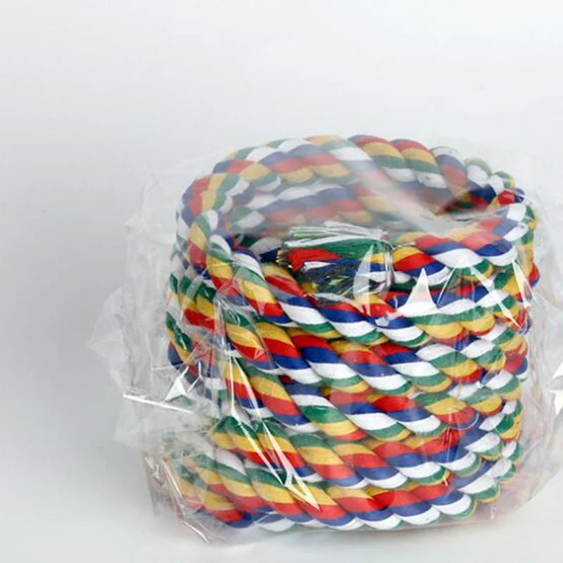 Braided Budgie Chew Bird Cage Cockatiel Toy