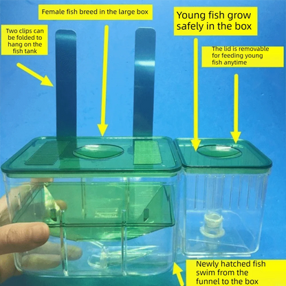 Transparent Aquarium Breeder Box