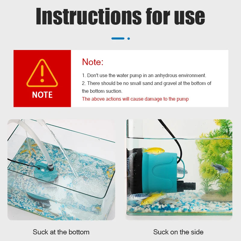 Bottom Suction Water Pump
