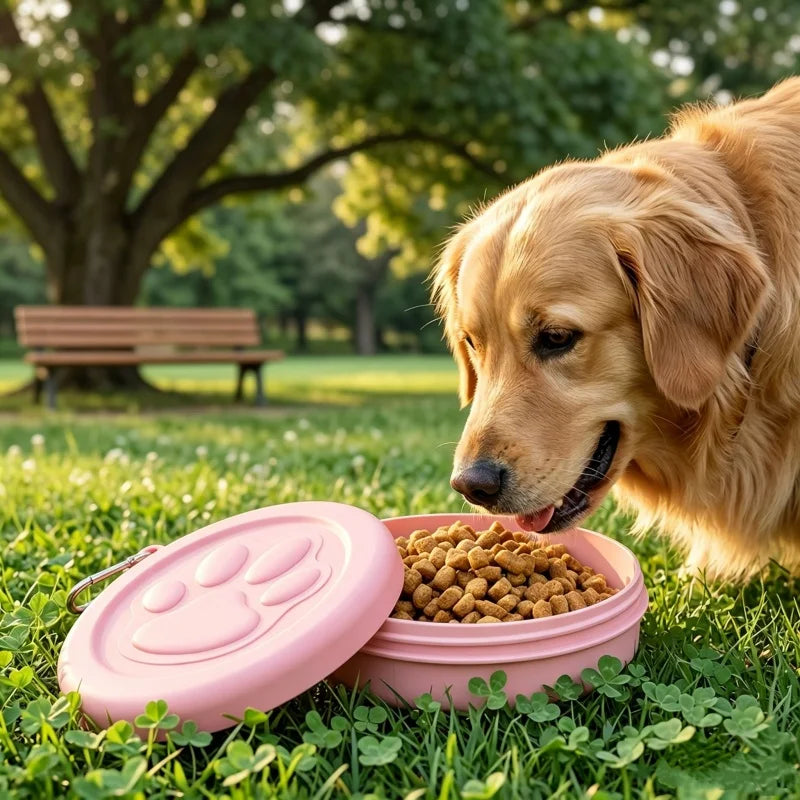 Outdoor Travel Dog Drinking Bowl