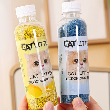 Bottle of Cat Litter Deodorizing Beads