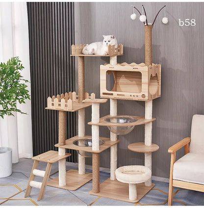 Playground Space Capsule Dual Den for Multi Cat