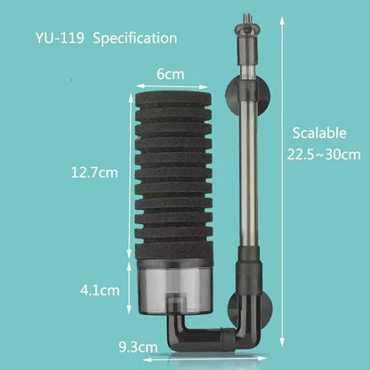 Black Aquarium Filter for Aquarium